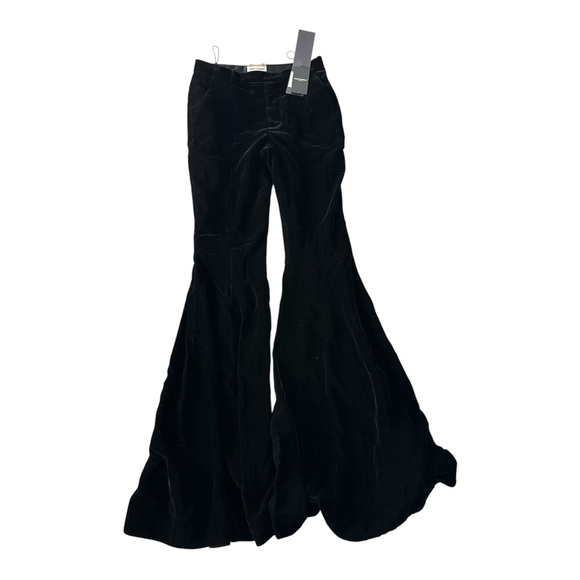 Saint Laurent Black Flare Pants | size 40 | brand new with tags | paid 2800$ - Picture 4 of 14